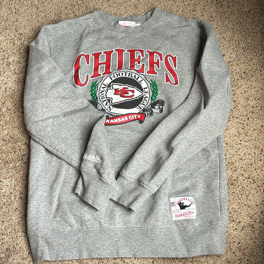 Chiefs football crewneck